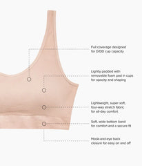 Feeling Flexible Bralette: Roebuck